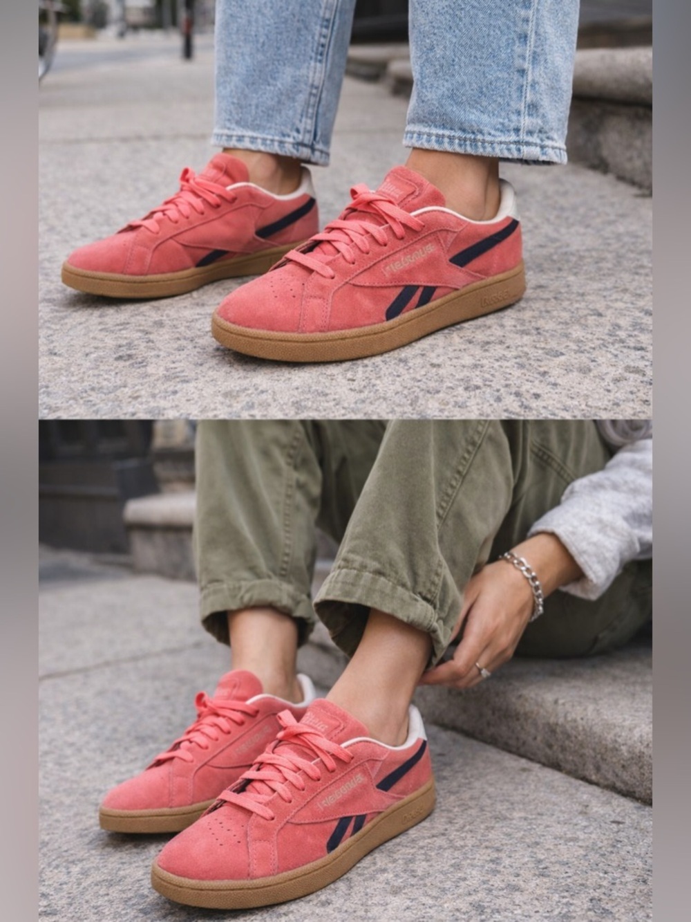 Reebok Club C Coral Suede Sneakers | Gum Sole Streetwear Men’s 10 / Women’s 11.5 - Picture 1 of 7